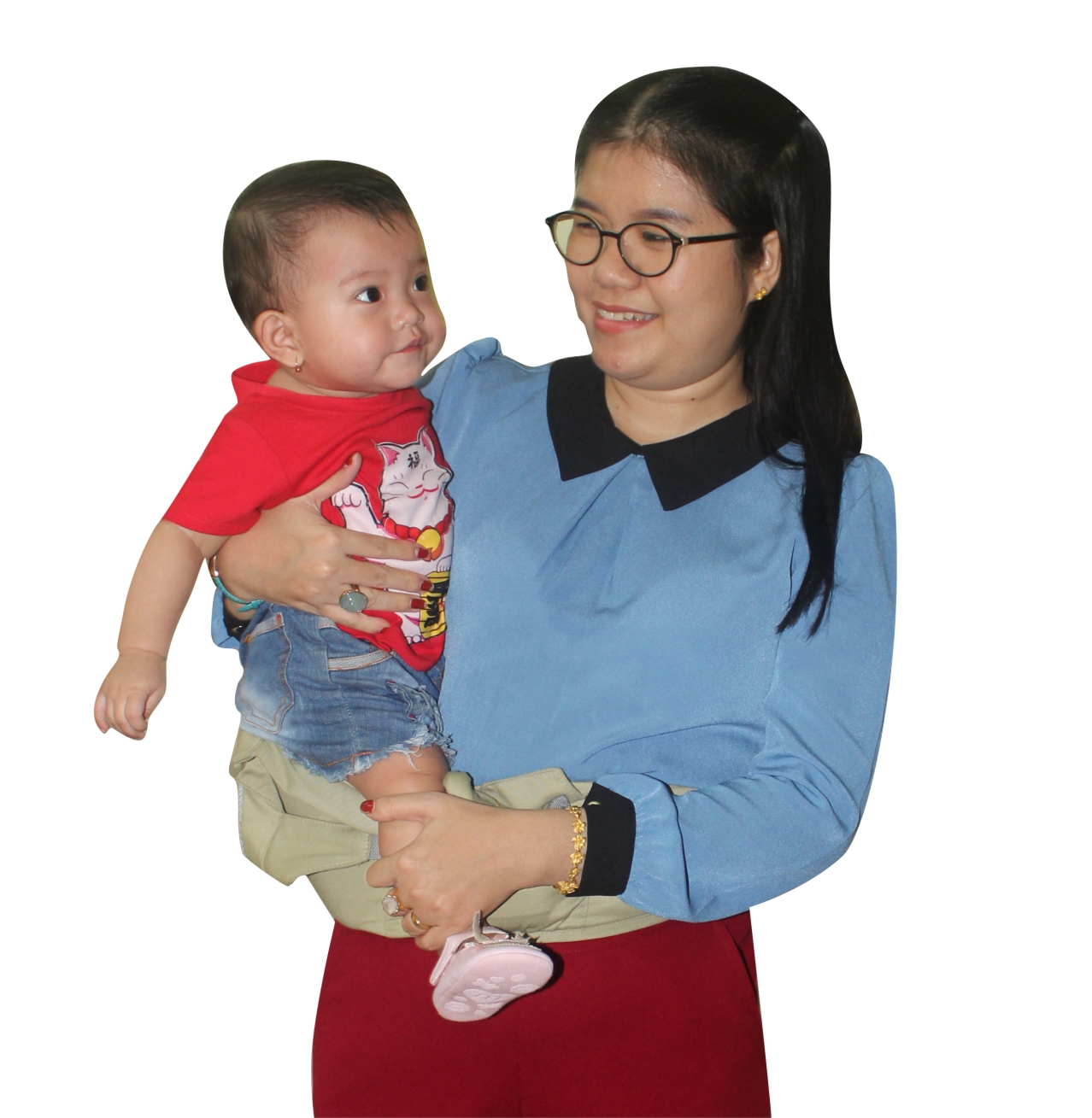 Địu ngồi em bé Sbaby